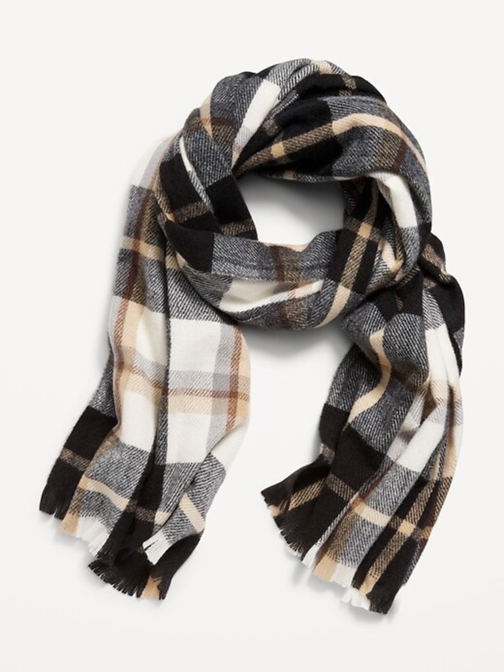 Old Navy Plaid Flannel Scarf